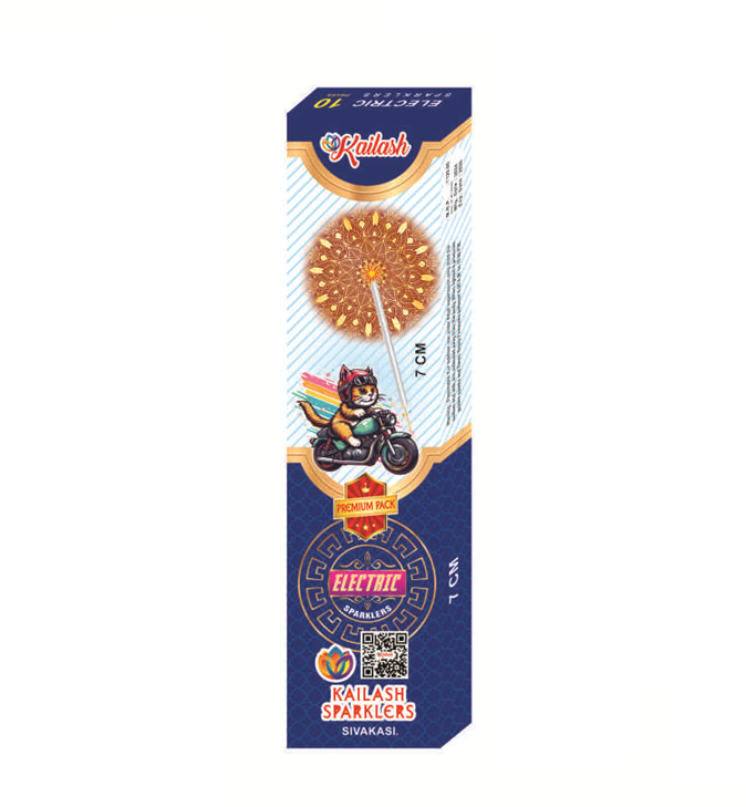 7 cm Electric Sparklers (10 Boxes)