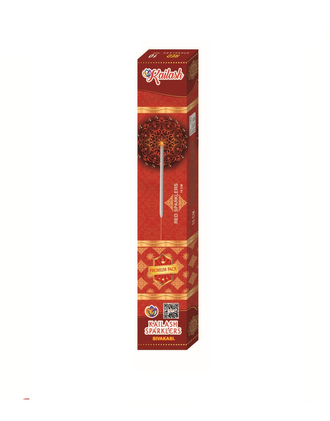 15Cm Red Sparklers (2 Boxes)
