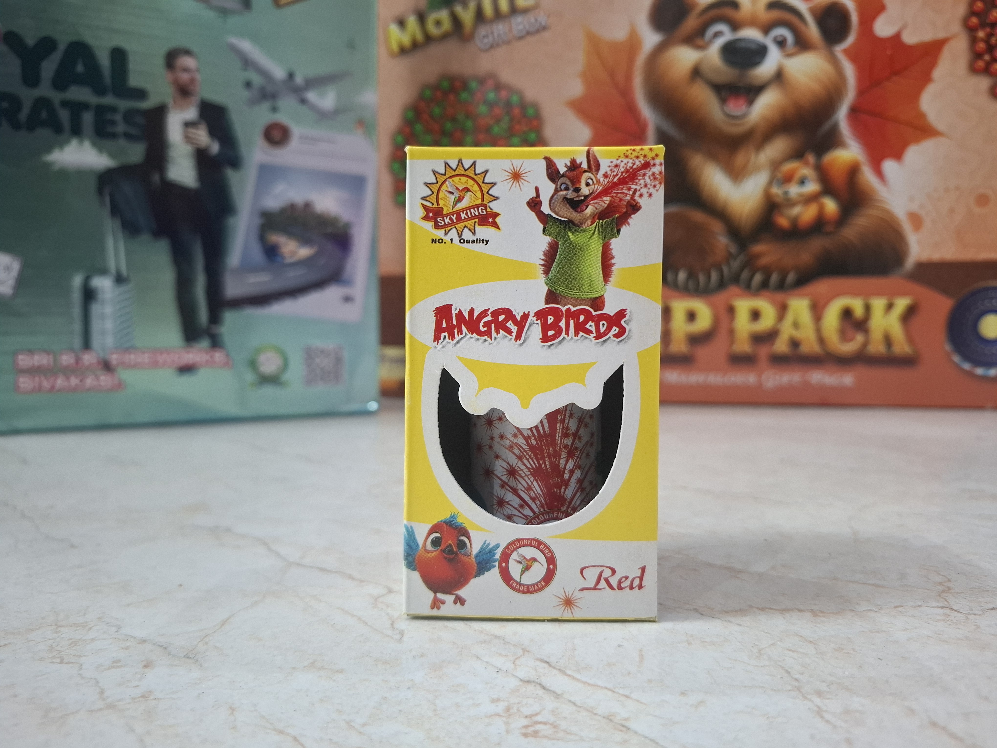 4  inch Angry Birds Red