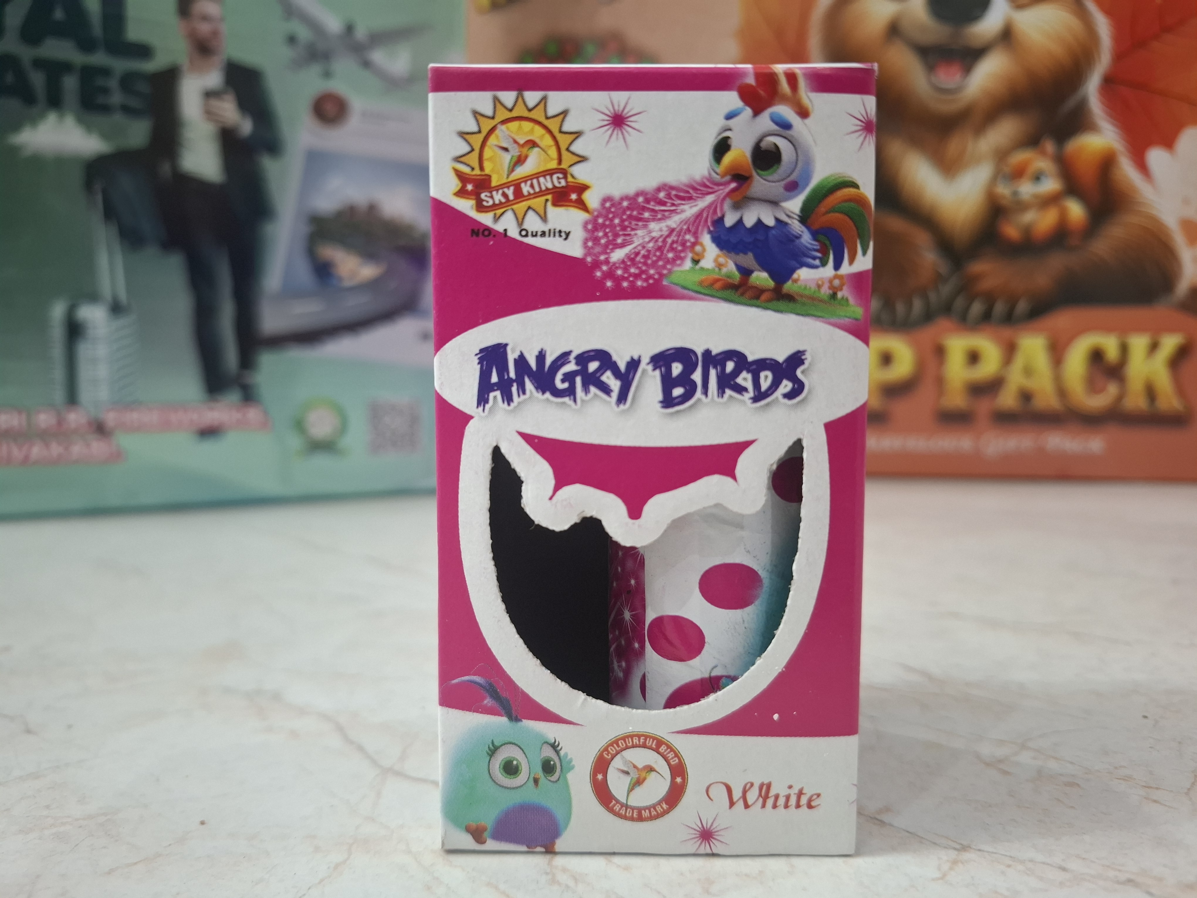 4 inch Angry Birds White