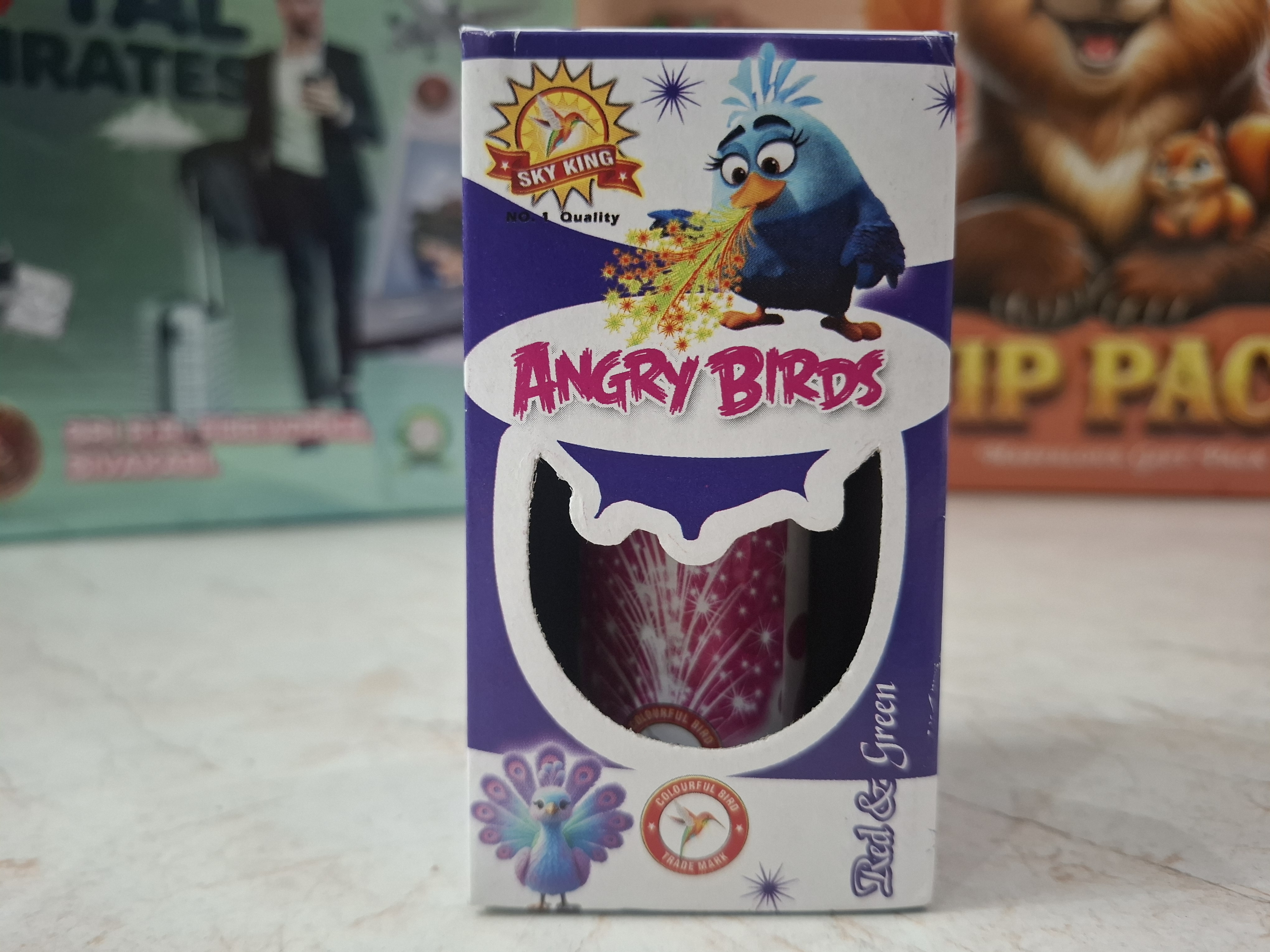 4 Inch Angry Birds Red and Green