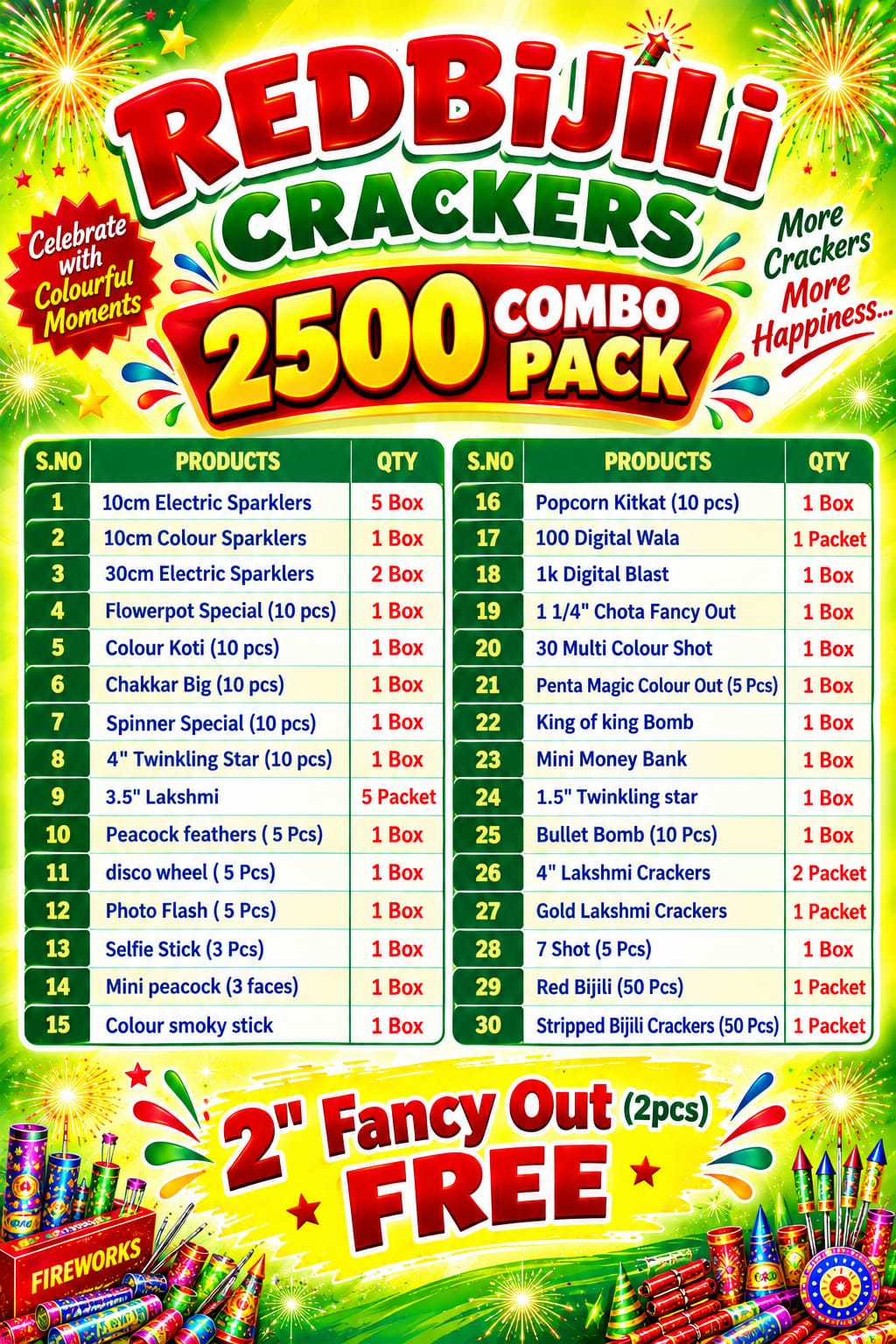 FAMILY PACK 2500
