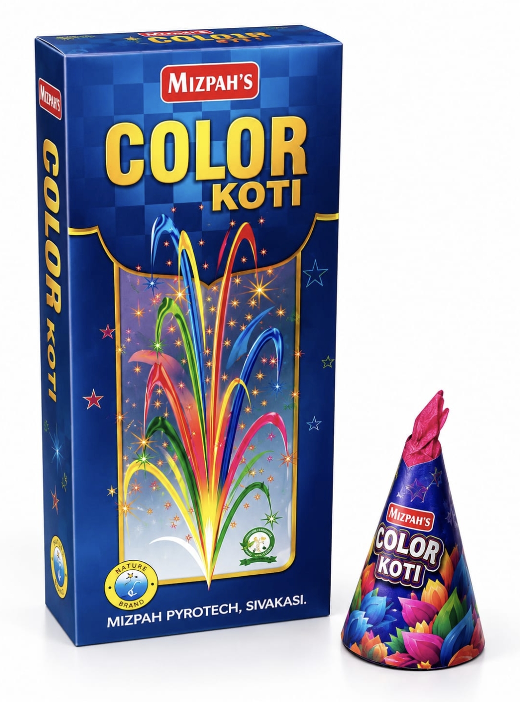 Flower Pot Colour Koti (UV) (10 Pcs)