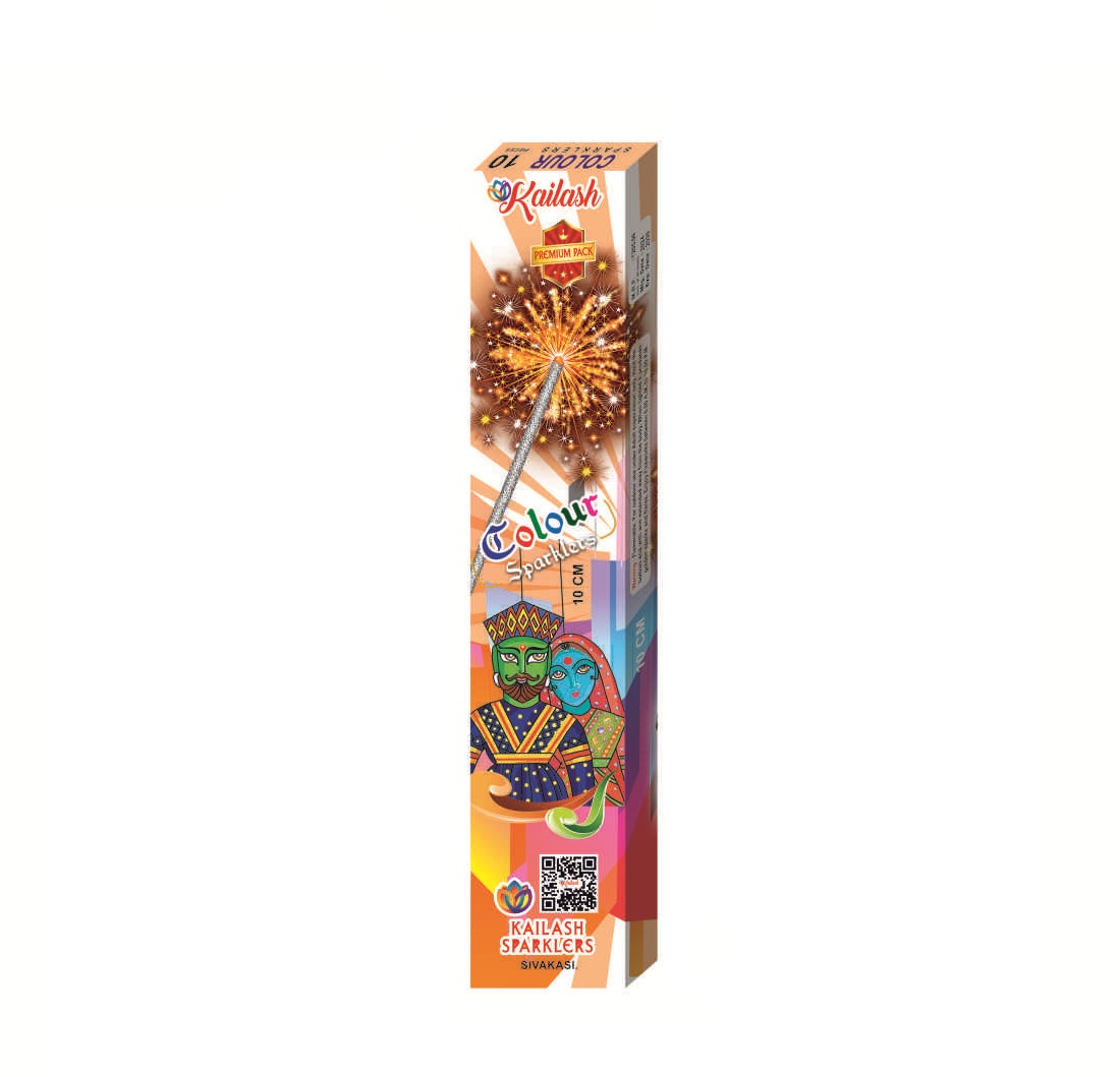 10 cm Colour Sparklers (5 Boxes)