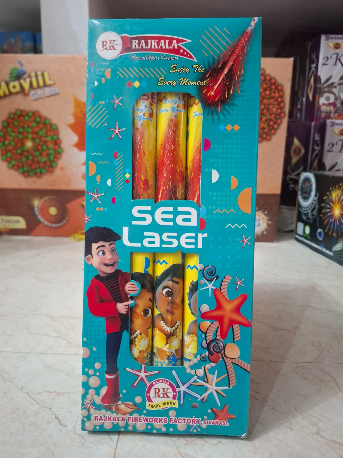 Sea Laser Candle (3 Pcs)