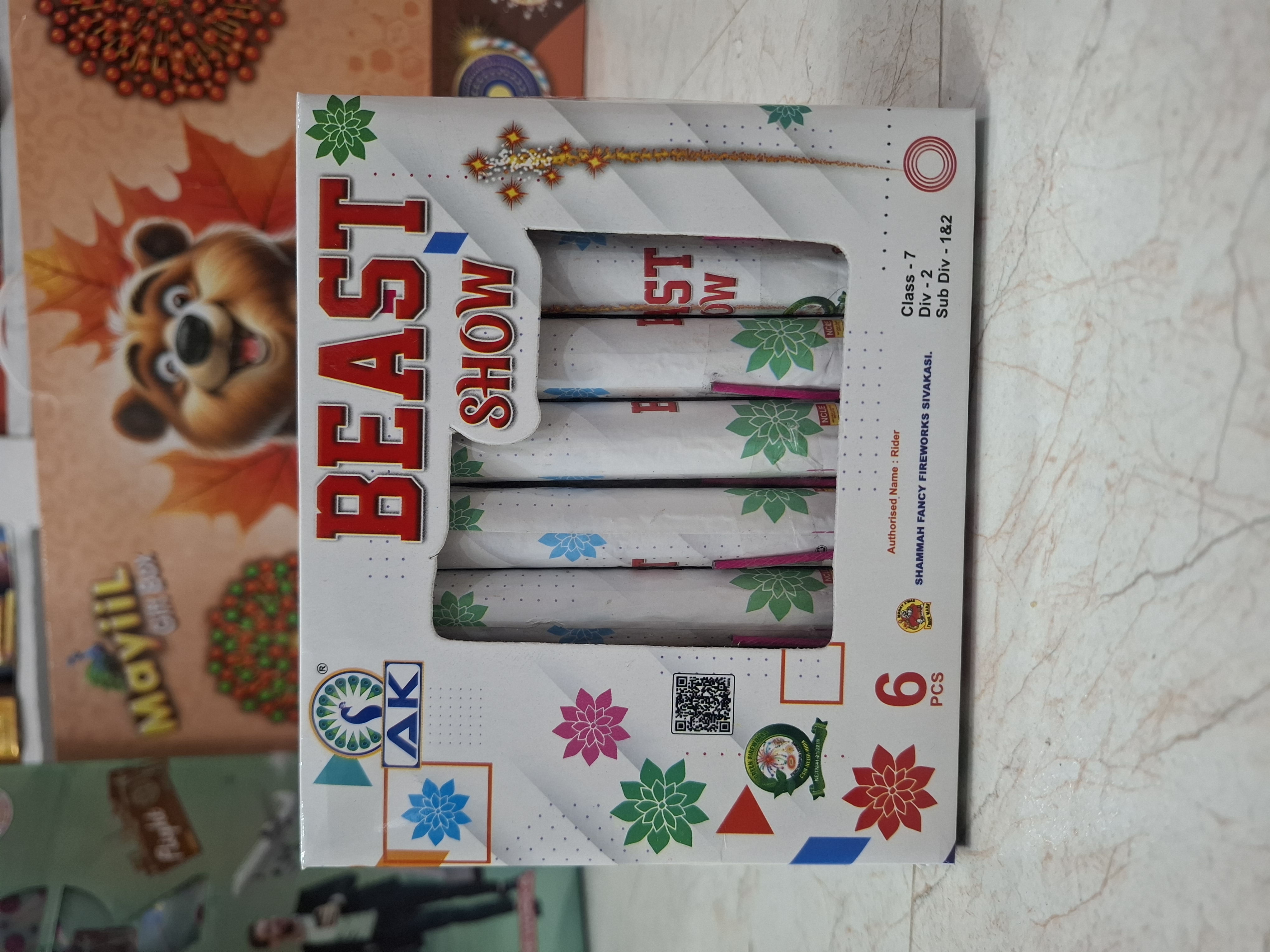 Beast Show (6 Pcs) sky Crackling